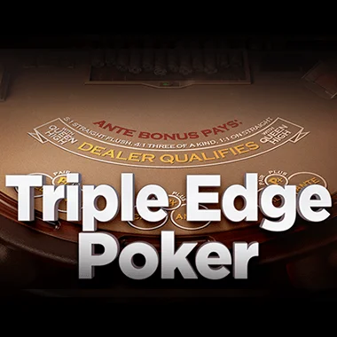 Triple Edge Poker Kartenspiel