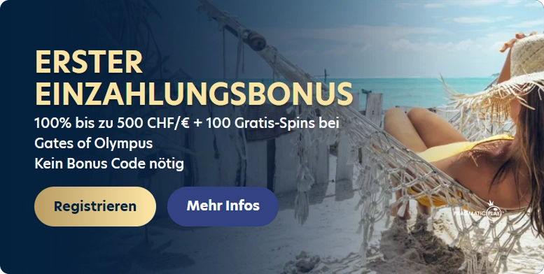 Willkommensbonus auf die erste Einzahlung bei LuckyDreams