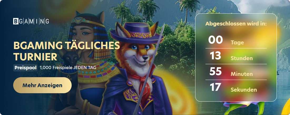 Tägliches BGaming-Turnier im LuckyDreams Casino