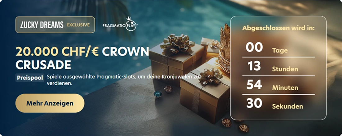 Crown Crusade Turnier bei LuckyDreams